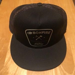 Bonfire trucker hat.